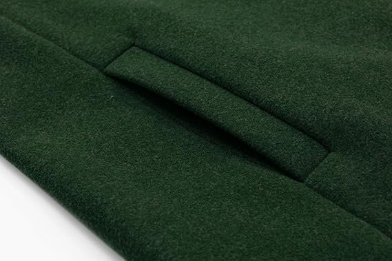 Women Casual Thicken Blend Stand Collar